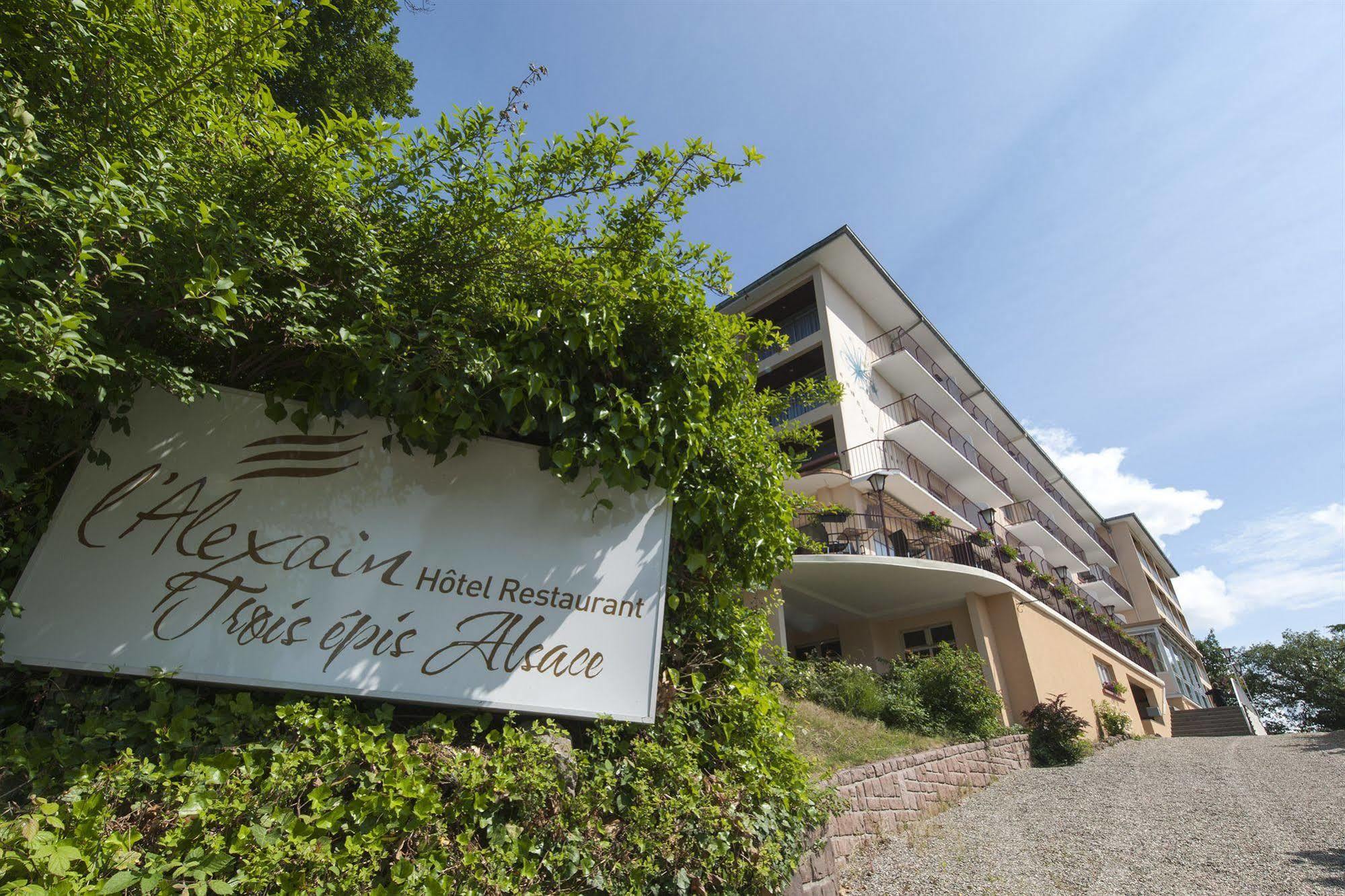 Alexain Hotel Restaurant&Wellness - Colmar Ouest Trois-Épis Exterior foto